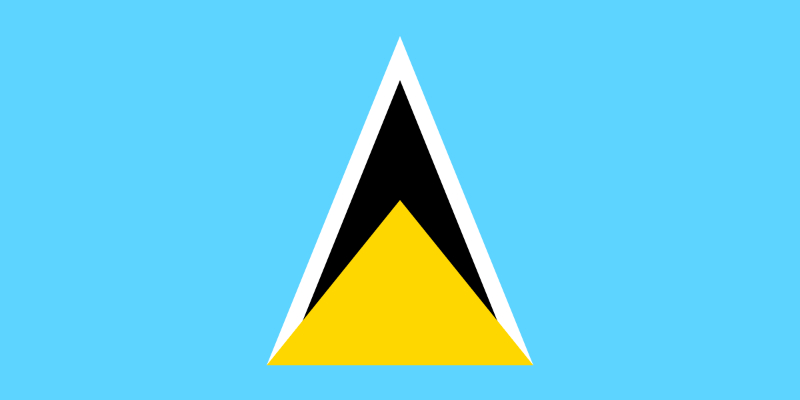 Bandera Santa Lucía