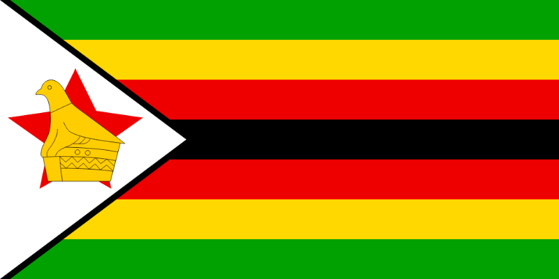 Bandera Zimbabue