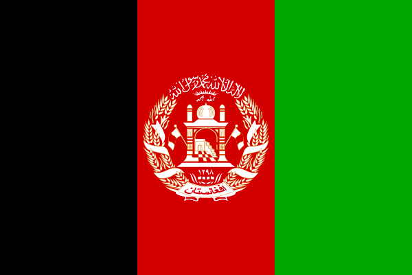 Bandera Afganistán