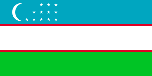 Bandera Uzbekistán