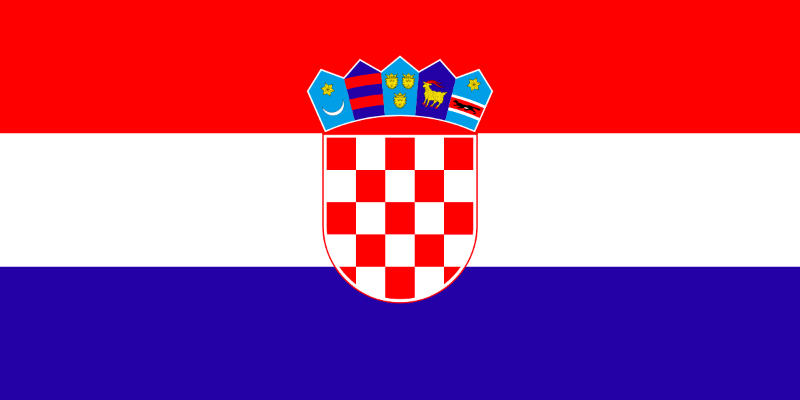 Bandera Croacia