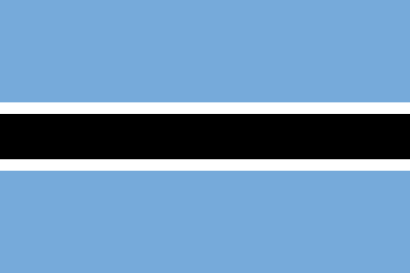 Bandera de Botsuana