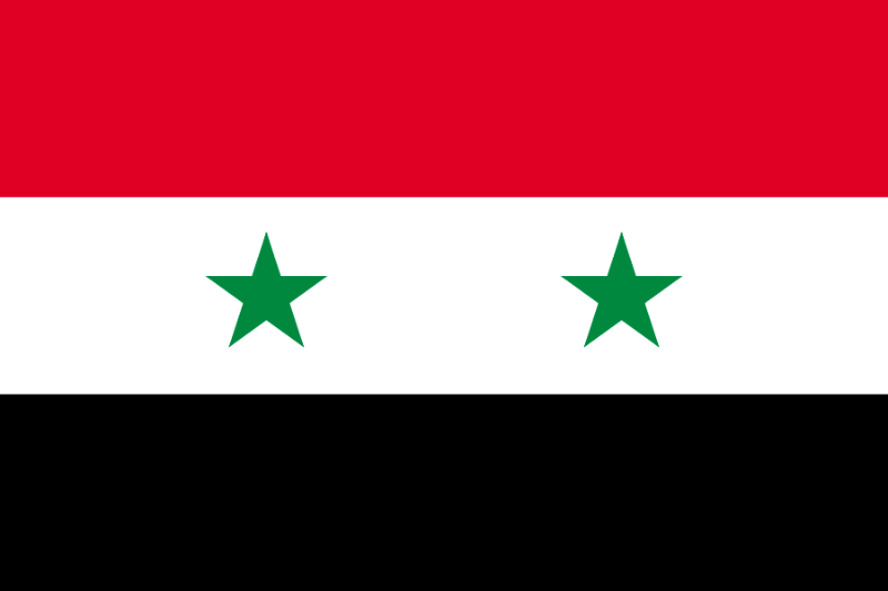 Bandera Siria