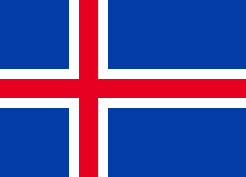 Bandera Islandia
