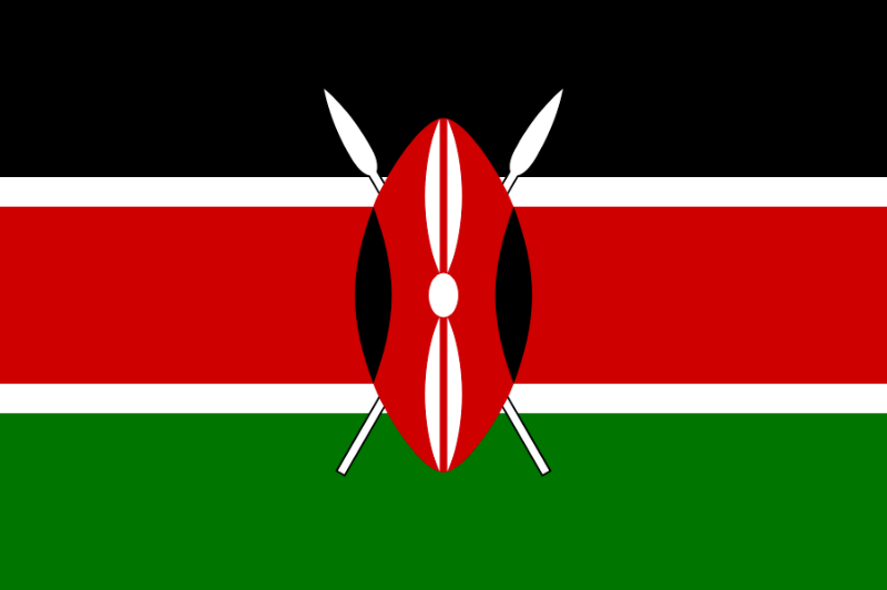 Bandera Kenia
