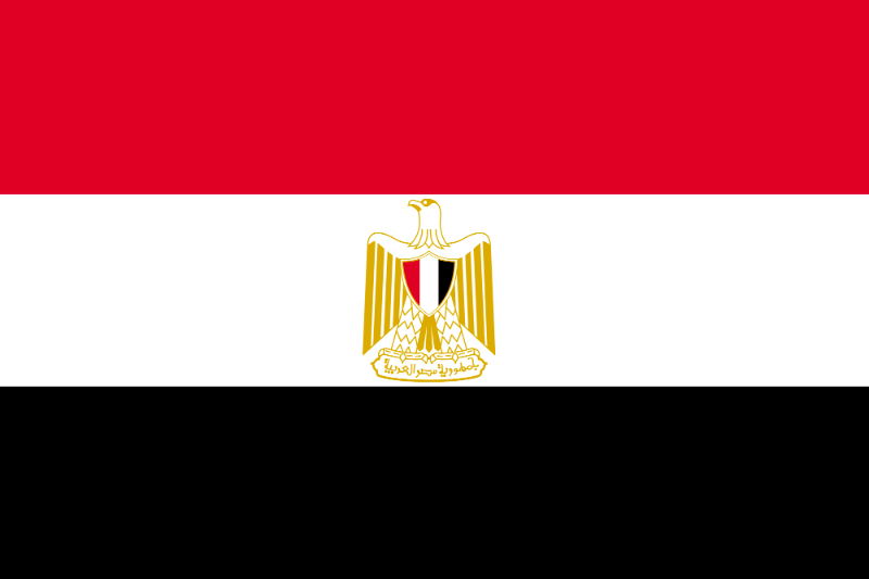 Bandera Egipto