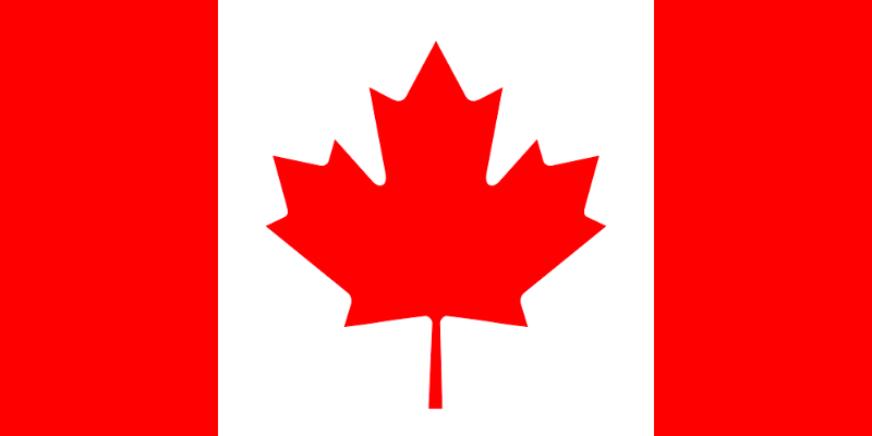 Bandera Canadá
