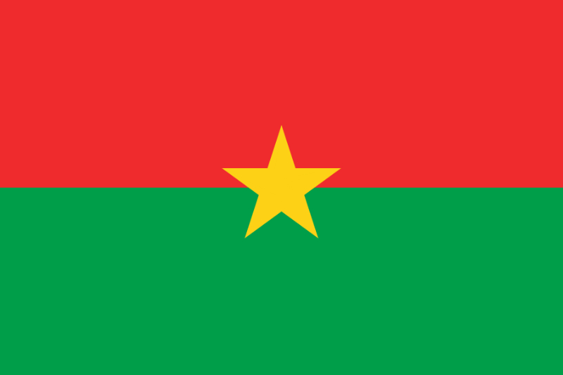 Bandera de Burkina Faso