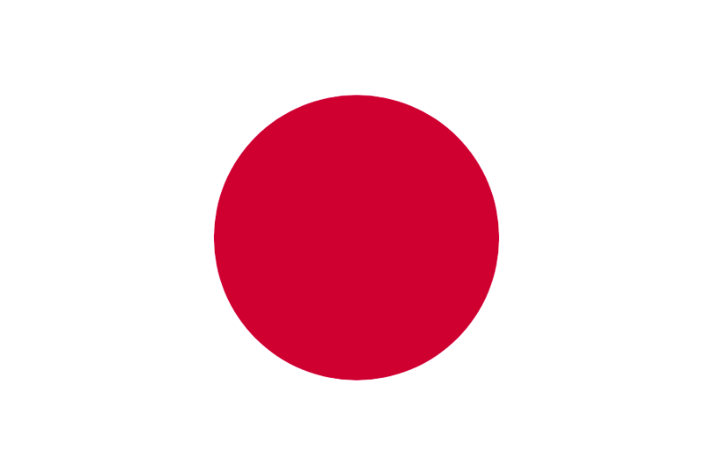 Bandera Japón