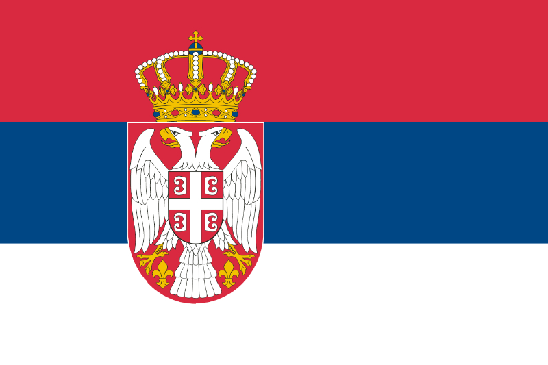 Bandera Serbia