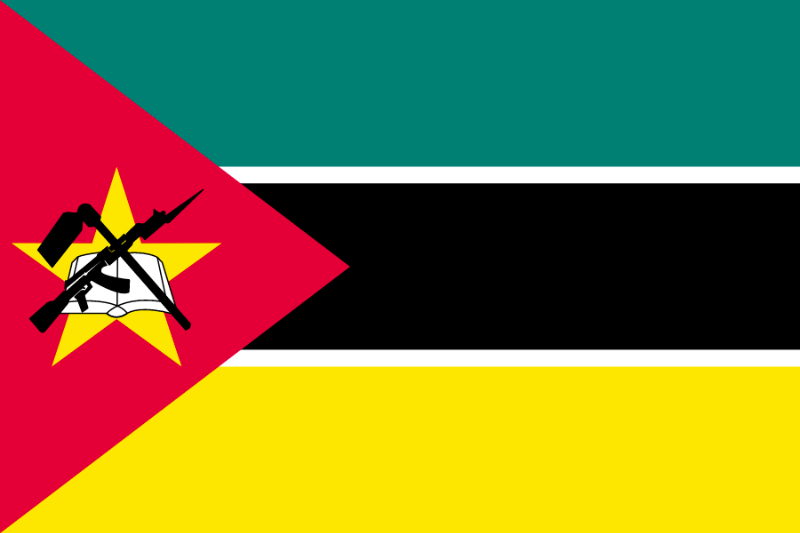 Bandera Mozambique