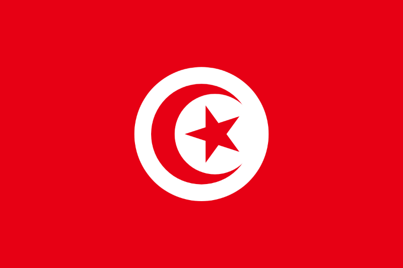 Bandera de Túnez