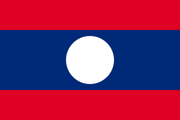Bandera Laos