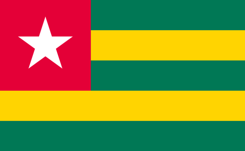 Bandera Togo