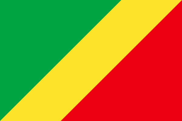 Bandera República del Congo