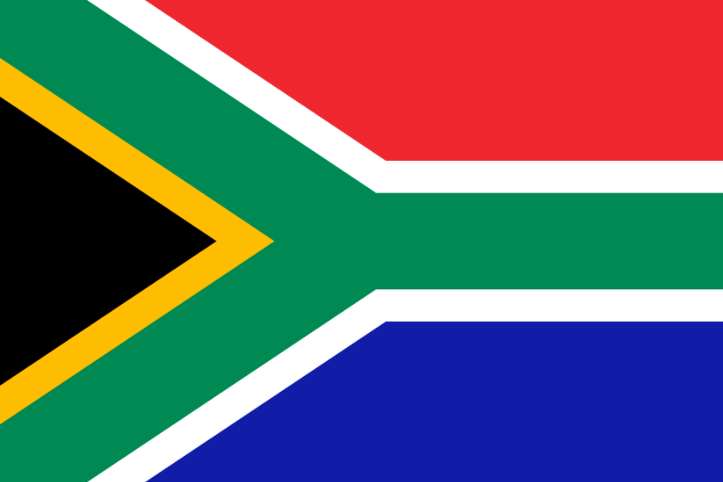 Bandera Sudáfrica