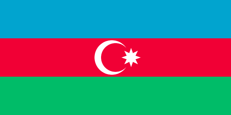 Bandera Azerbaiyán