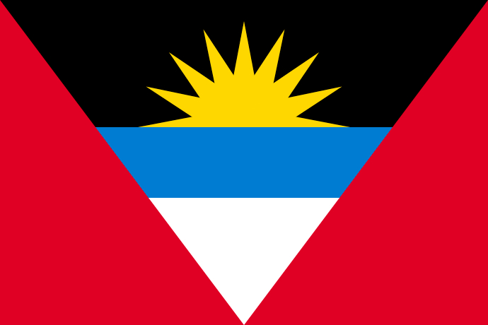 Bandera de Antigua y Barbuda